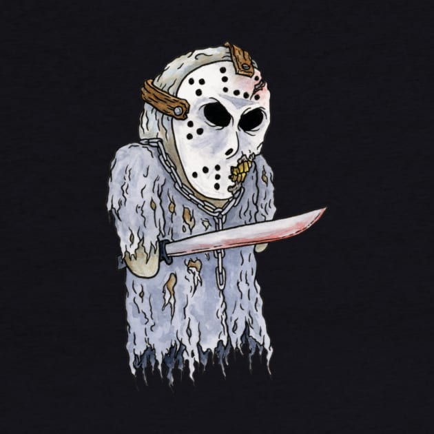 Jason Voorhees, Friday the 13th - Horror Hand Puppet by ScottBokma